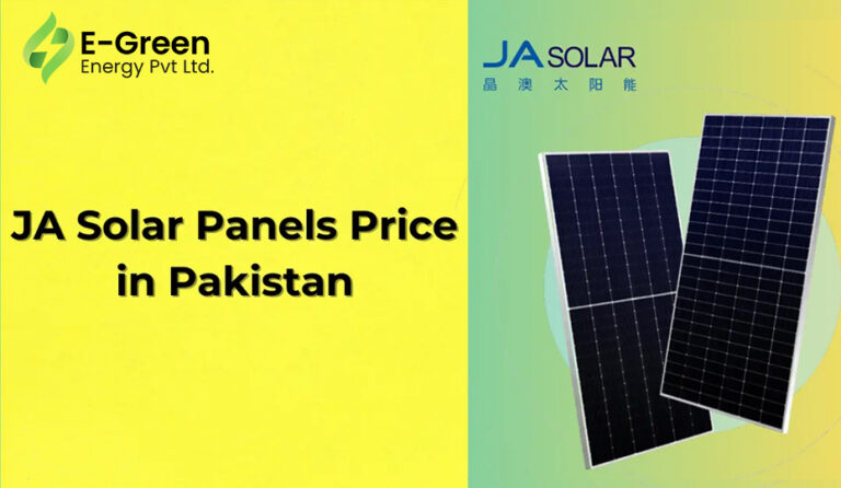 JA solar panel price in pakistan 2024