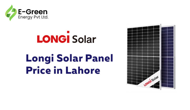 Longi Solar Panel Price in Lahore